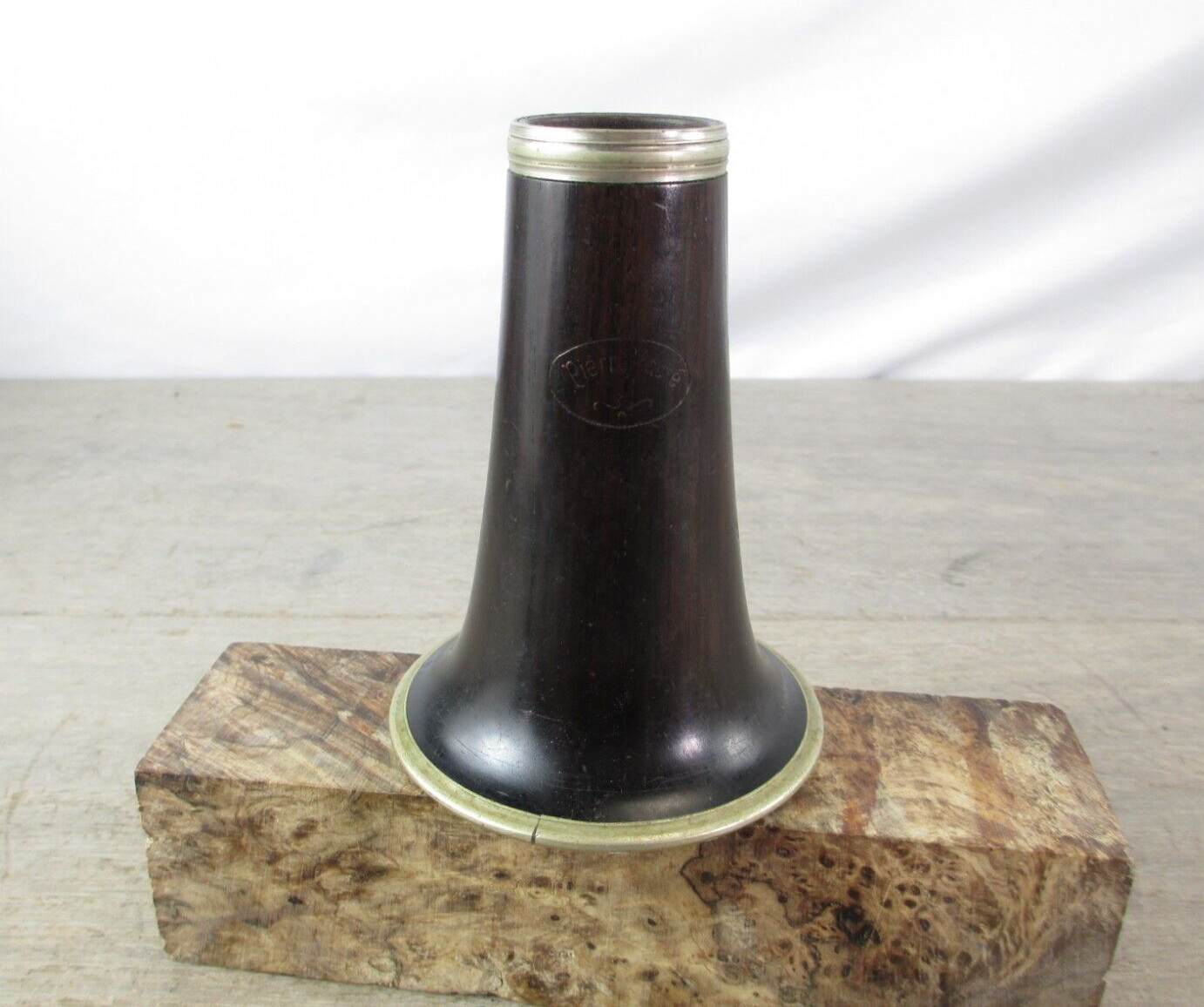 Vintage Wood Pierre Maure Clarinet Bell Paris France