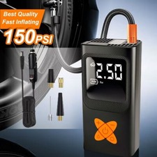 Tire Inflator Car Air Pump Compressor Electric Portable Auto 12V DC Volt 150 PSI