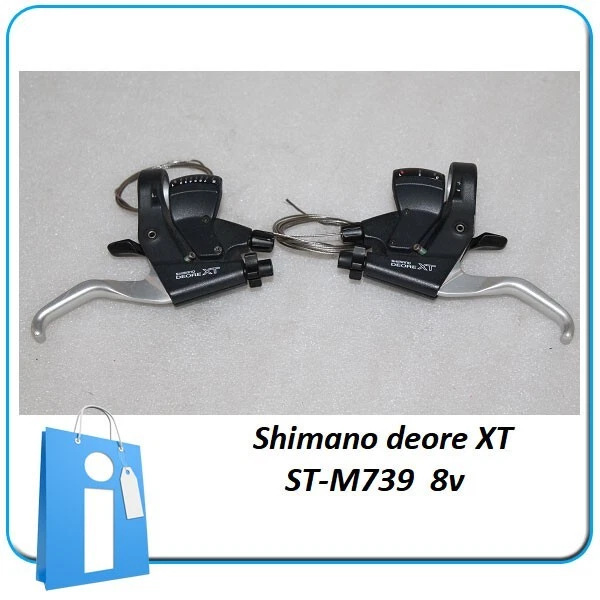 Top brake lever brakes circuit Shimano XT ST M739 8V MTB cantilever retro M739