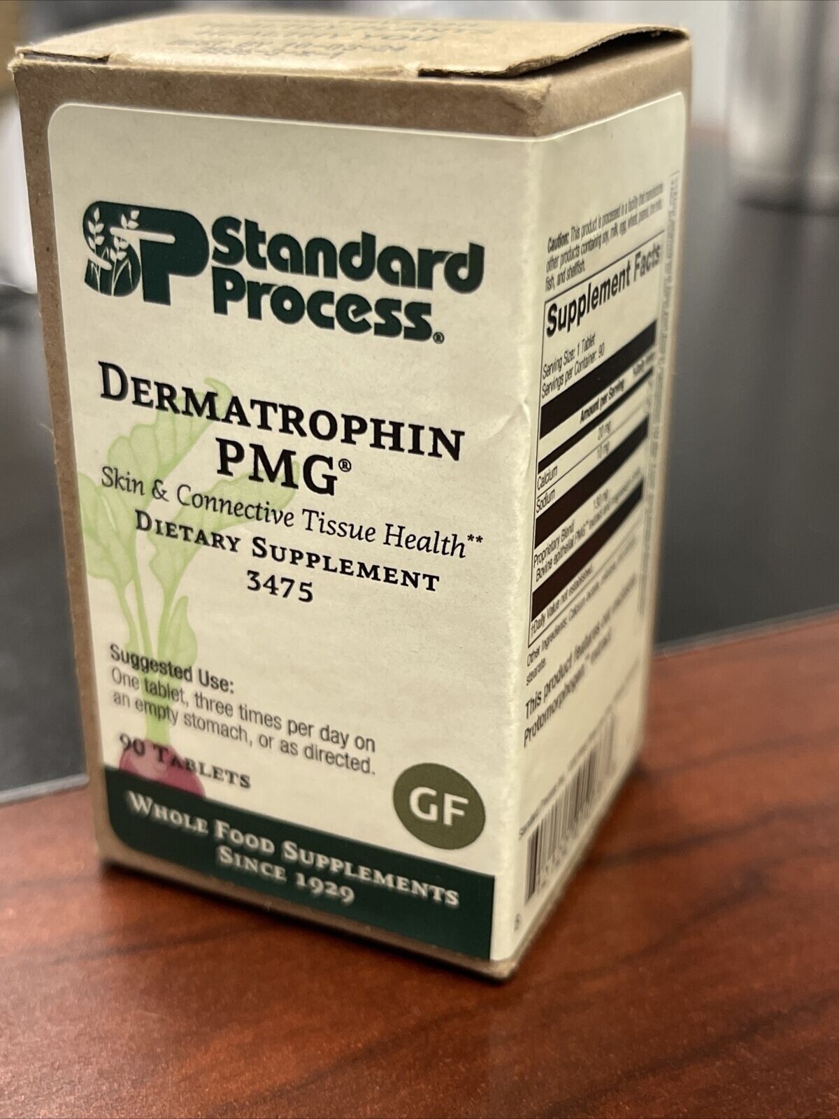 Standard Process Dermatrophin PMG 90 Tablets Exp. 1/11/2024 eBay