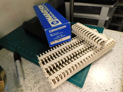 88ct-Marathon 3/8'' Sectional #6H38-TSKK-C Terminal Blocks Lot