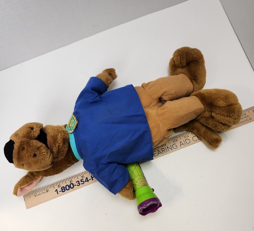 Linterna Scooby Doo Fright Light Talks & Shakes Scared Plush de colección 1998 probada - Imagen 8 de 9