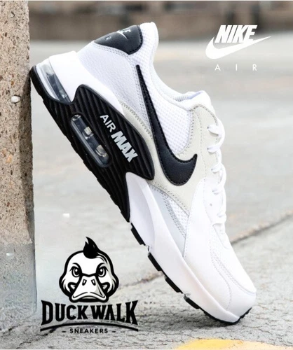 Nike Air Max Excee Shoes White Black Pure Platinum FN7304-100 Men's Multi Size