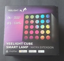 YEELIGHT Cube Smart Lamp, Matrix Extension Mo...