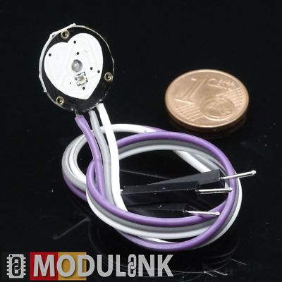 Puls Sensor Herzrate Heart Frequenz optisch Cardio - Arduino Raspberry PI 3-5V