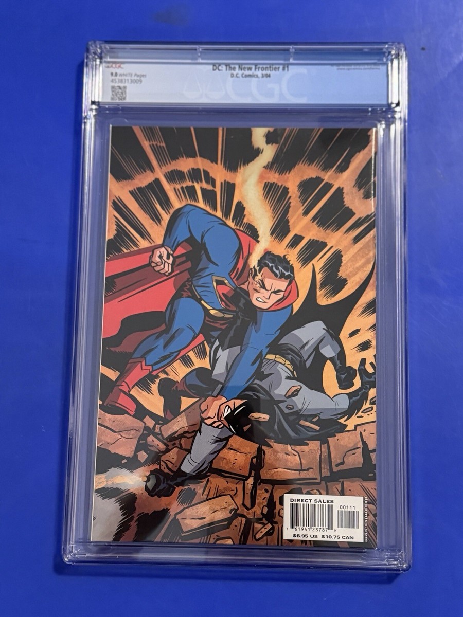 DC The New Frontier #1 CGC 9.0 1st Print Justice League