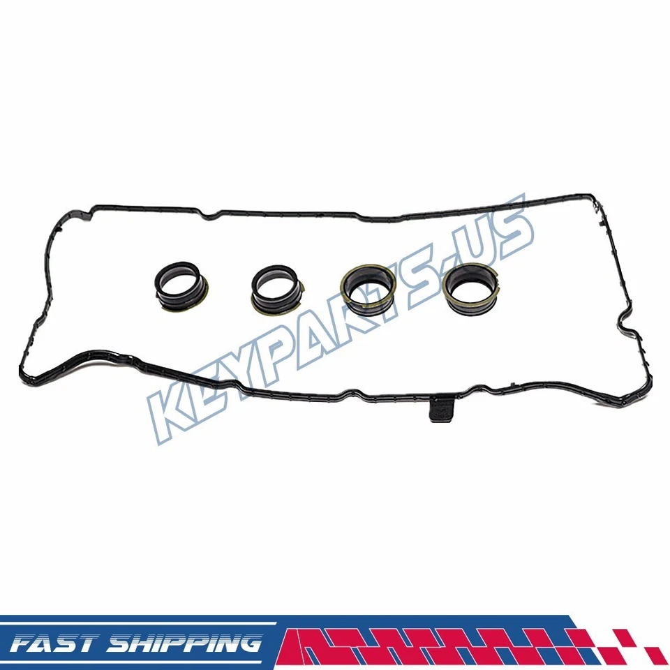 Ft 适用于菲亚特 1.4L L4 SOHC 16v 2014-2016 VC4363G 阀盖垫片 带 Grom — 第 4/4 张图片