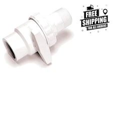 HydroTools ABS 2-Port Ball Valve for Pool Plumbing - Durable and Easy to Install