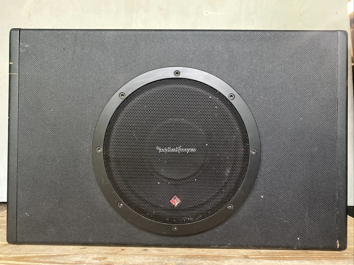 Rockford fosgate 8 inch powered subwoofer Used 780687353971 eBay