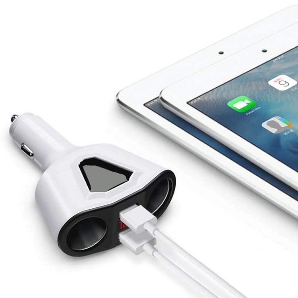 Chargeur de batterie auto 12V/24V double USB pour ne plus manquer de batterie - 3