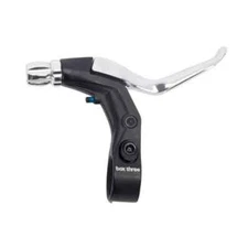 BOX THREE  Long Reach V-POINT Brake Lever BLACK & SILVER