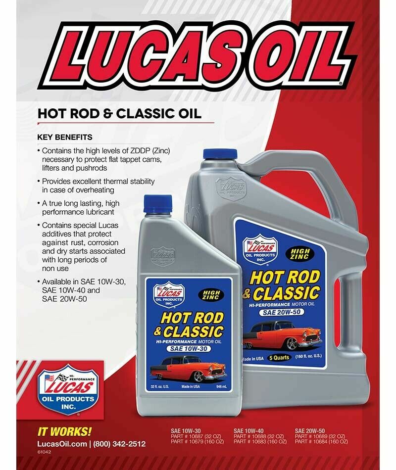 Lucas Oil Marine SAE 20W-50 Engine Oil - 6 Quarts (1 Quart Each), For Marine Engines - View #8