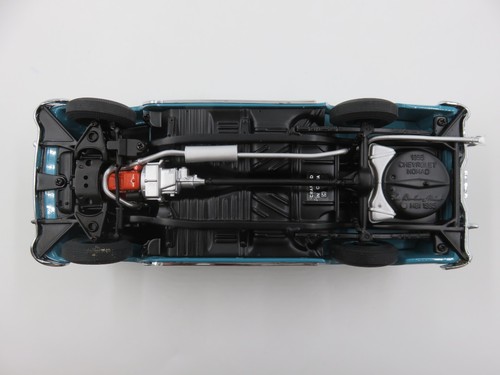 1955 Chevrolet Nomad Turquoise 1:24 Diecast Car - Danbury Mint + Box/Paperwork - Picture 7 of 16