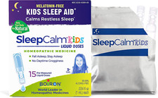 Boiron Sleepcalm Kids Liquid Doses Sleep Aid for Deep, Relaxing Sleep, 15 Count