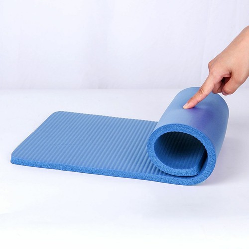 Tappetino Yoga Esercizio Spessore Antiscivolo Durevole Tappetini Extra Pilates Pad Fitness Palestra Mini - Foto 8 di 15