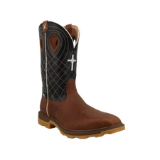 Twisted X Men's 12" UltraLite X Nano Square Toe Work Boots MULNW04