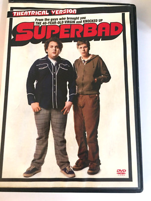Superbad Theatrical Version DVD Ships Free Same Day With Tracking