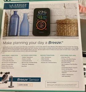 Limited quantity La Crosse Wireless Wind Station With