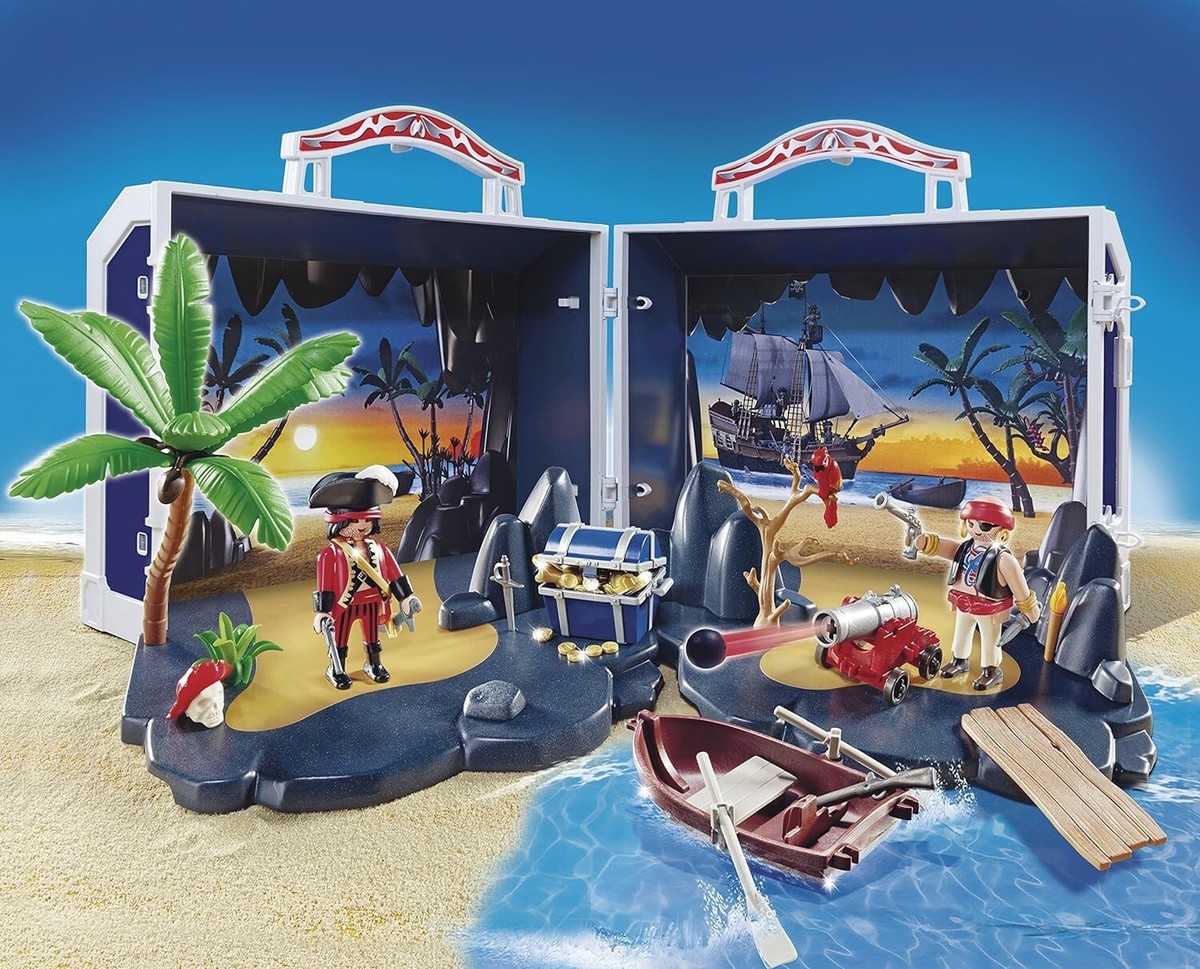 Playmobil 5347 Pirate Treasure Chest - Retired 2018 | eBay
