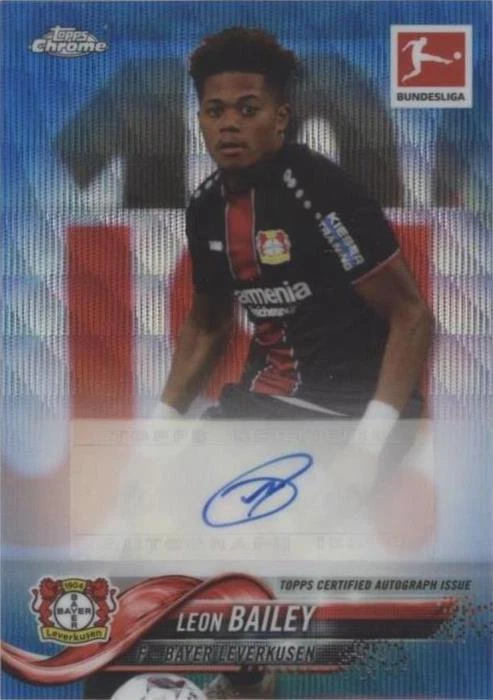 Blue Wave Refractor Autographs