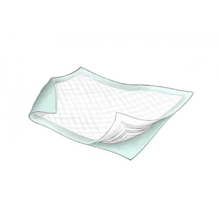 COVIDIEN Underpad Wings 30 X 30 Inch Disposable Fluff Moderate Absorbency Case of 100