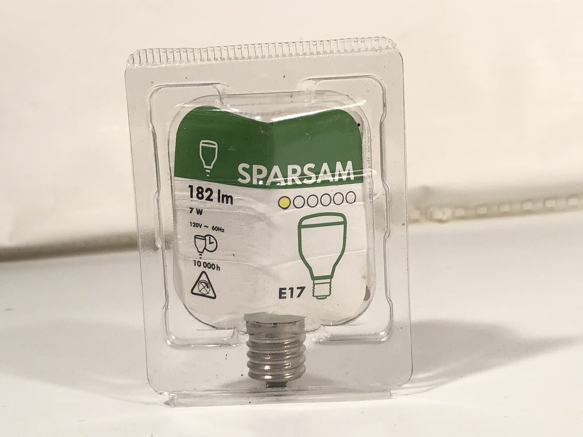 Ikea Sparsam Bulb 7 Watt E17 Light New Model 800.876.69 Spec 21633