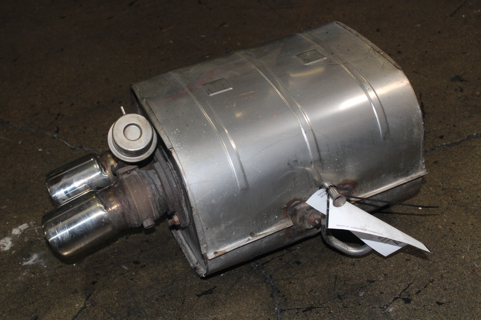 Ferrari 575, LH, Left, Rear Muffler, Used, P/N 212806