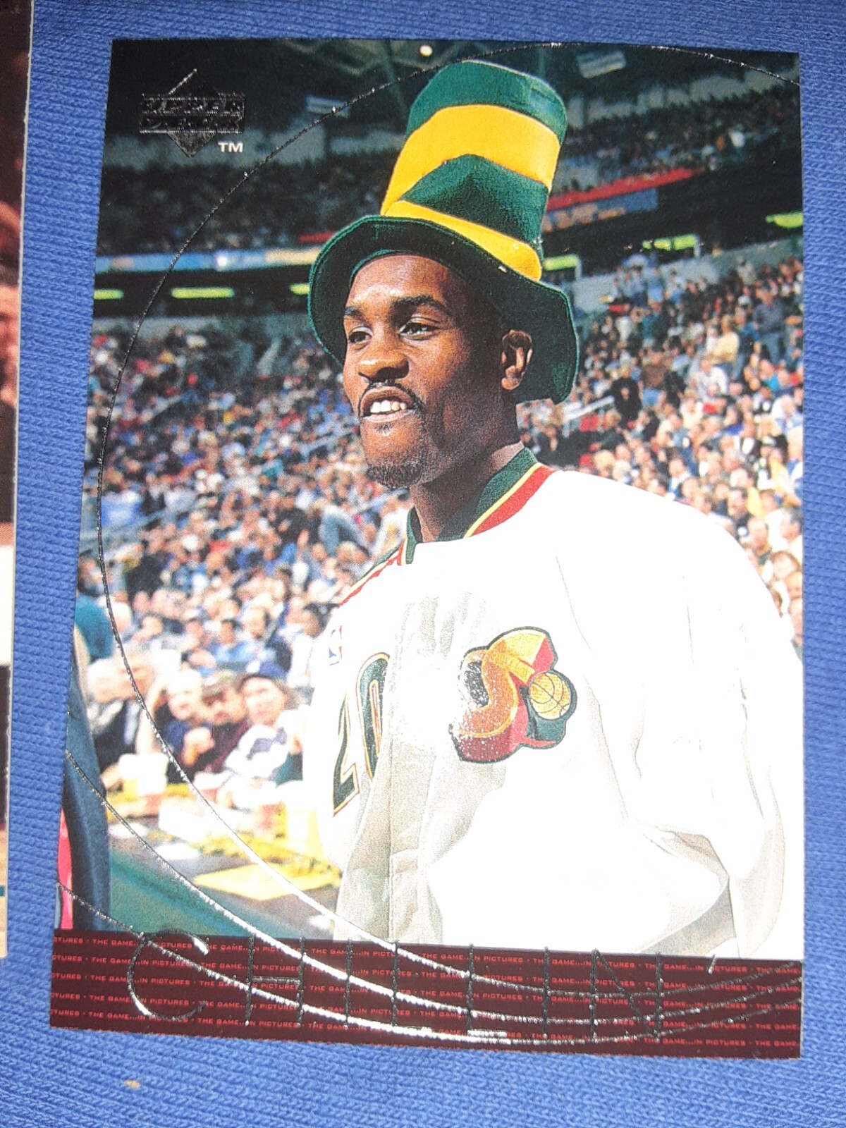 1996 Upper Deck #179 Gary Payton Seattle SuperSonics CHILLIN MVP HOF NBA LEGEND