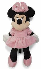 Disney Baby Minnie Mouse Stuffed Plush with Rattle Sound, 12"