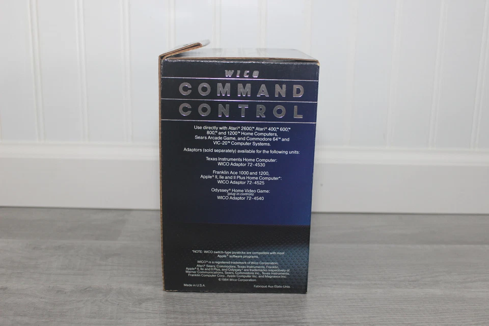 Wico Command Control Joystick Atari 2600 System or 400/800 Computers 15-9714 NEW - Image 4 of 4