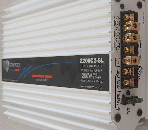Zapco Force Z200C2-SL Car Amplifier High Power Audio Premium Sound