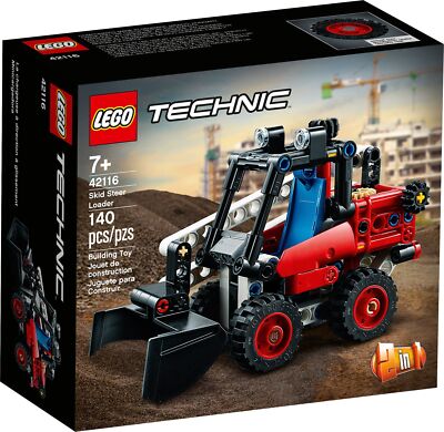 Lego Technic Skid Steer Loader 42116 Building Kit 140 Pcs NEW 2021