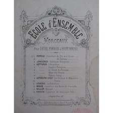 Ketterer Eugene Le Canto Del Vivac 2 Pianos 8 Manos ca1880