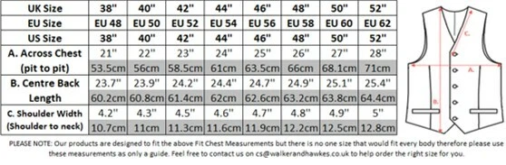 Walker & Hawkes Mens Classic Scottish Harris Tweed Country Waistcoat Gilet - Image 2 of 2