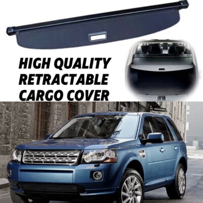 Fits For Freelander 2 2014-2019 Canvas Rear Trunk Shade Retractable Cargo Cover