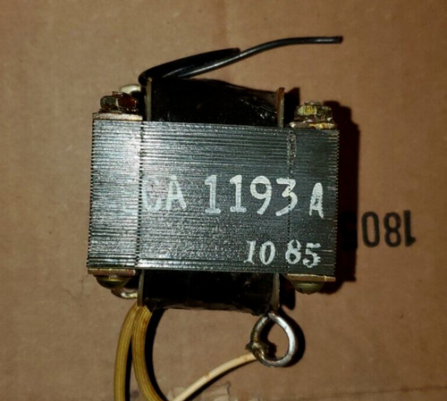 Original Henry Radio ECA 1193A fillament transformer 15VCA