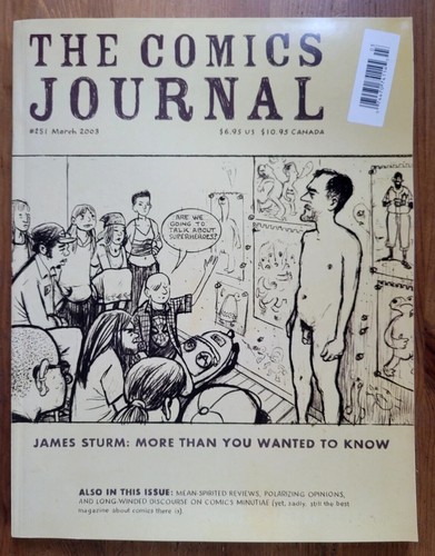 Comics Journal #251, 286, 292 & 296