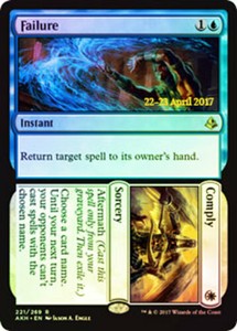 Failure // Comply - Foil - Prerelease Promo x1 - Pre-Release Promos - NM-Mint, E