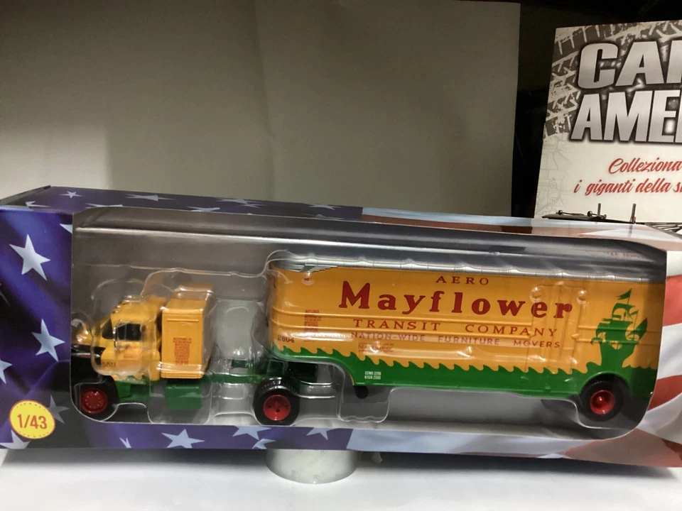 camion americani  CHEVROLET 9100 LCF 1955, 1/43,   nuovo die-cast DEAGOSTINI - Immagine 4 di 4