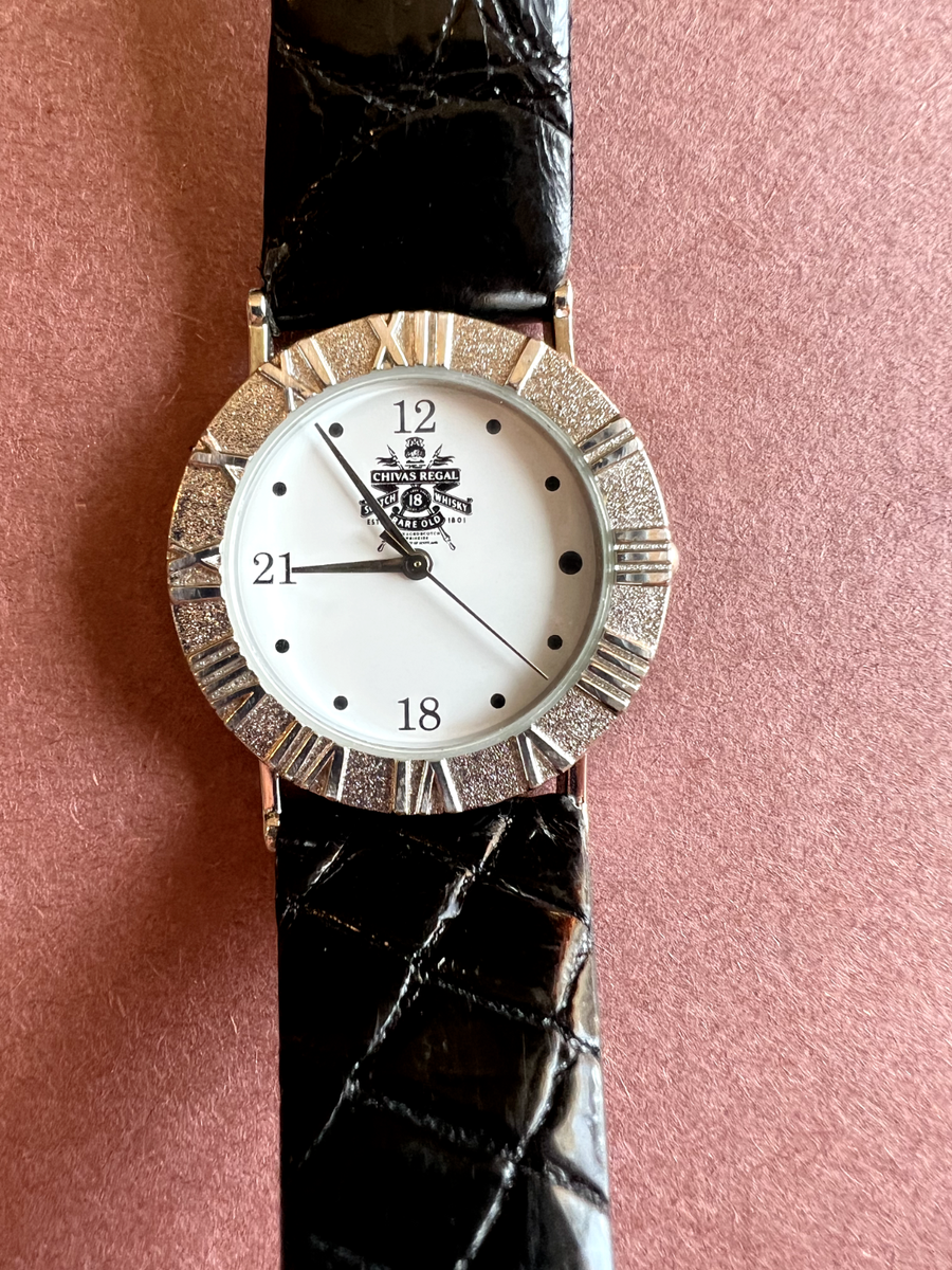 Vintage Chivas Regal Scotch Whiskey Logo Watch WORKING | eBay