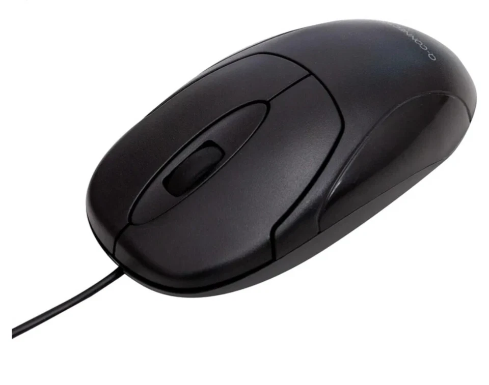 Q-Connect Scroll Wheel Mouse Black KF04368 - Image 2 of 3