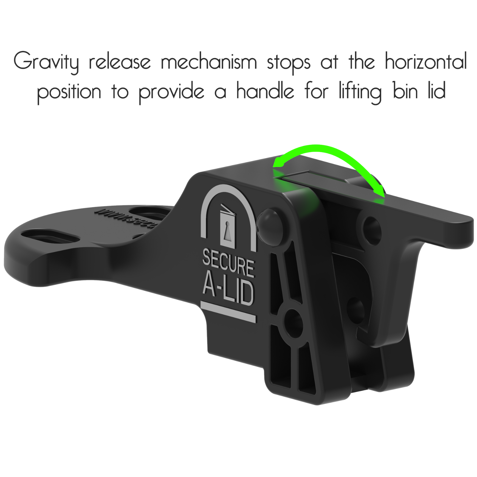 Wheelie bin lock, wheelie bin, wheelie bin lid lock, gravity lock, bin lid latch eBay