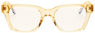 MessyWeekend Unisex Dean Acetat Lesebrille - Beige