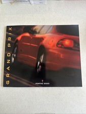 2000 Pontiac Grand Prix Deluxe Sales Brochure 00 Se Sedan Gt Gtp Paint Codes
