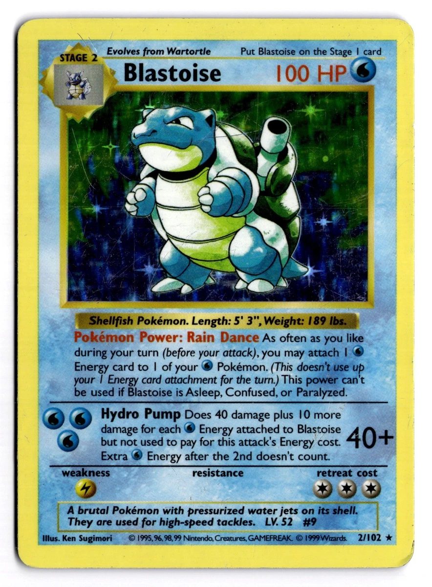ebay blastoise pokemon card Blastoise Reprint Bundle Lot of 7 main image 1