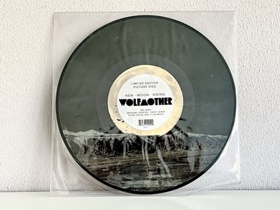   WOLFMOTHER   New Moon Rising 2009 PROMO PICTURE VINYL/DISC (Modular MODUL 121)