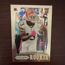 Panini Prizm 2012 Josh Gordon Rookie #250 Cleveland Browns NFL Football Card. rookie card picture