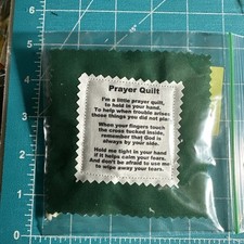 Prayer Quilt with Cross Inside yellow/green Sunflowers 