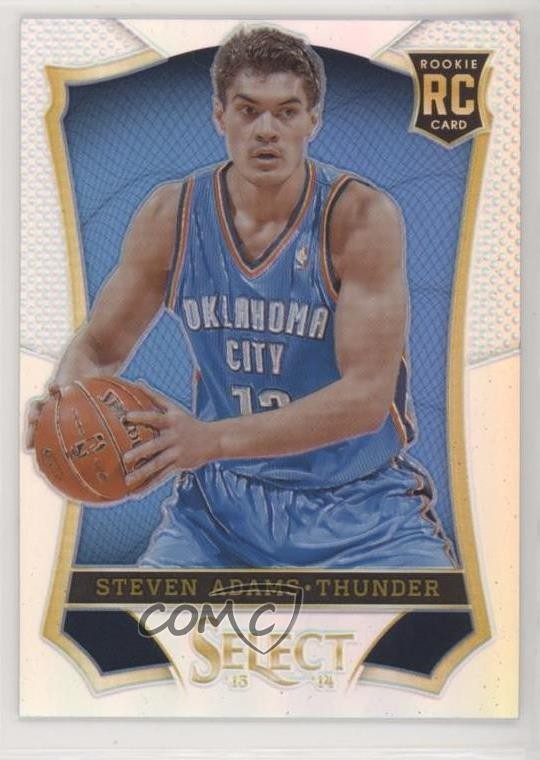 2013-14 Panini Select Silver Prizm Steven Adams #195 0b67