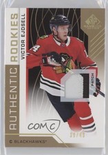2018 SP Game Used Gold Spectrum Premium Material 39/49 Victor Ejdsell #161 0a6